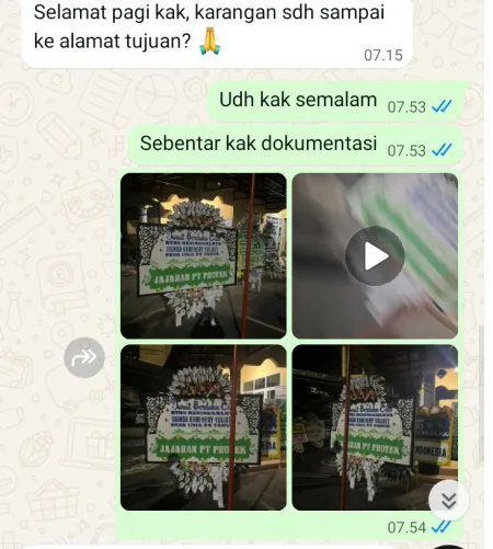 Pengiriman Papan Bunga Selamat Cisereh Tigaraksa