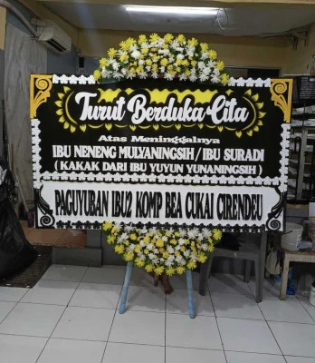 Papan Bunga di Cisereh Tigaraksa